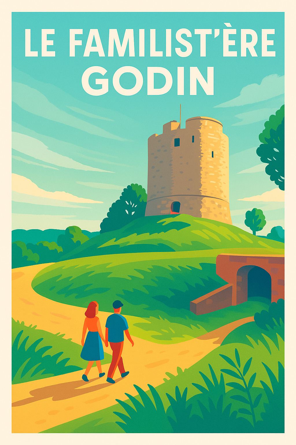 Affiche de Le Familistère Godin - L'utopie sociale en héritage