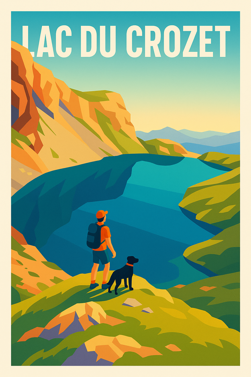 Affiche de Lac du Crozet - L'évasion majestueuse au cœur de Belledonne