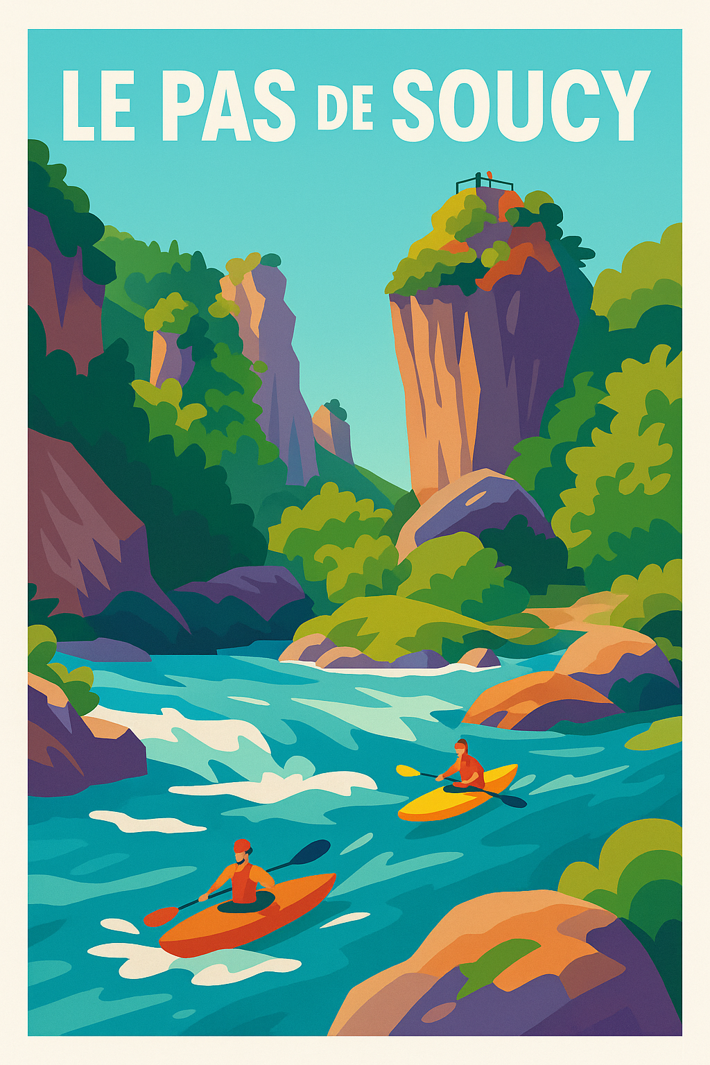 Affiche de Le Pas de Soucy - L'aventure sauvage au cœur des Gorges du Tarn