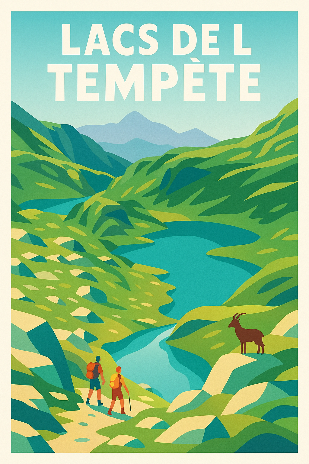 Affiche de Lacs de la Tempête - L'évasion sauvage au cœur des sommets