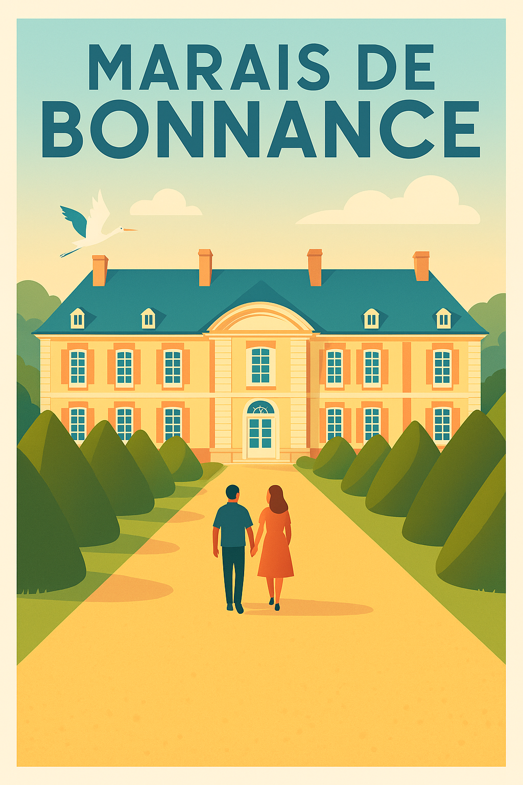 Affiche de Marais de Bonnance - L'élégance d'une escapade champêtre