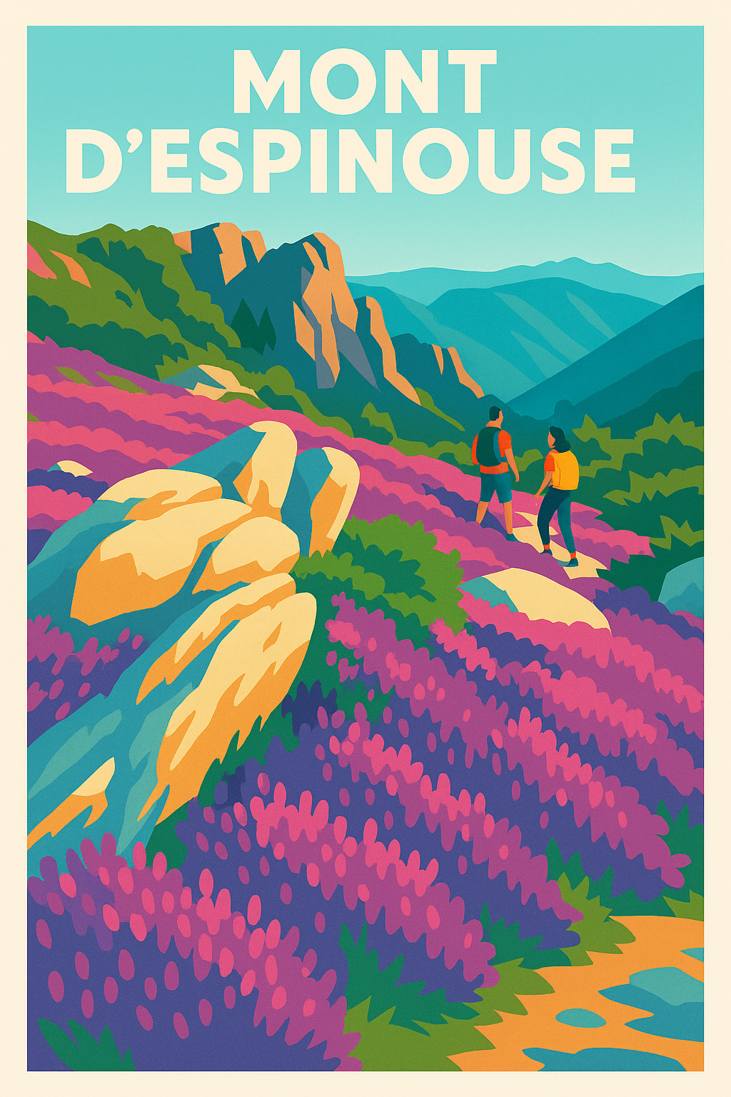 Affiche de Mont d'Espinouse - L'évasion sauvage au cœur des landes de bruyère