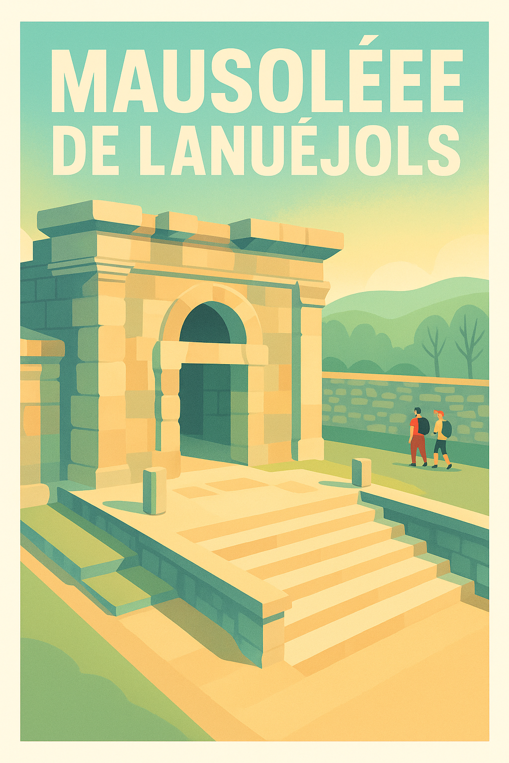 Affiche de Mausolée de Lanuéjols - Un voyage intemporel au cœur de la Lozère