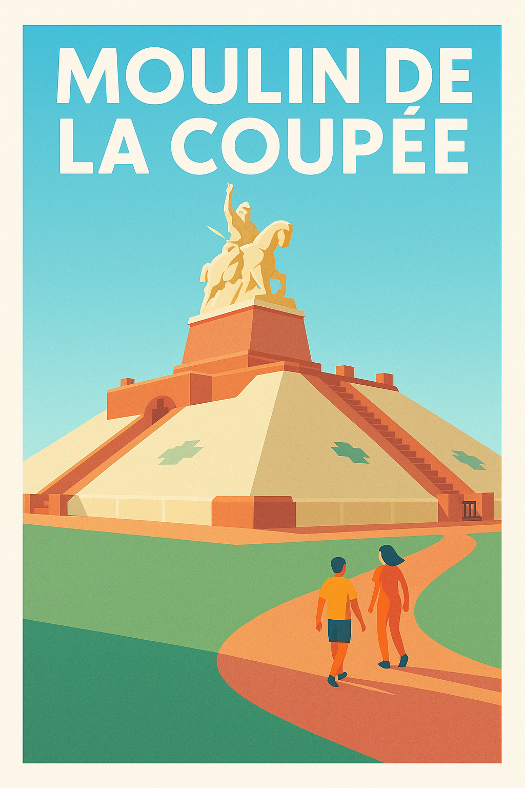 Affiche de Moulin de la Coupée - L'élégance historique d'un monument iconique
