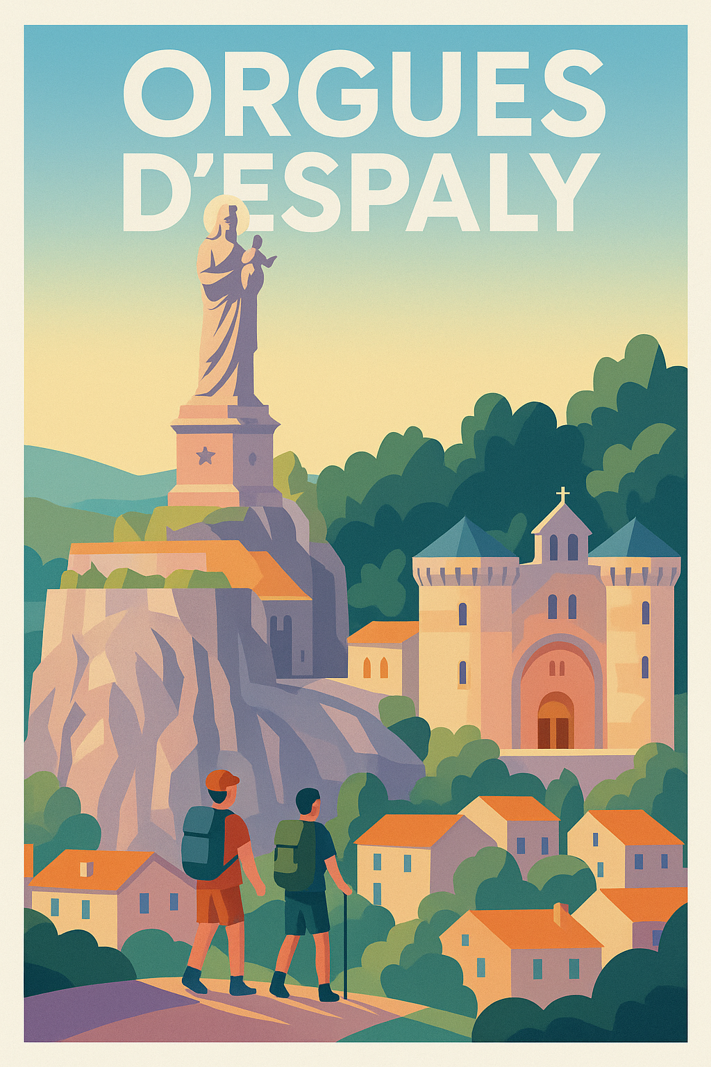 Affiche de Orgues d'Espaly - Majesté volcanique et patrimoine sacré