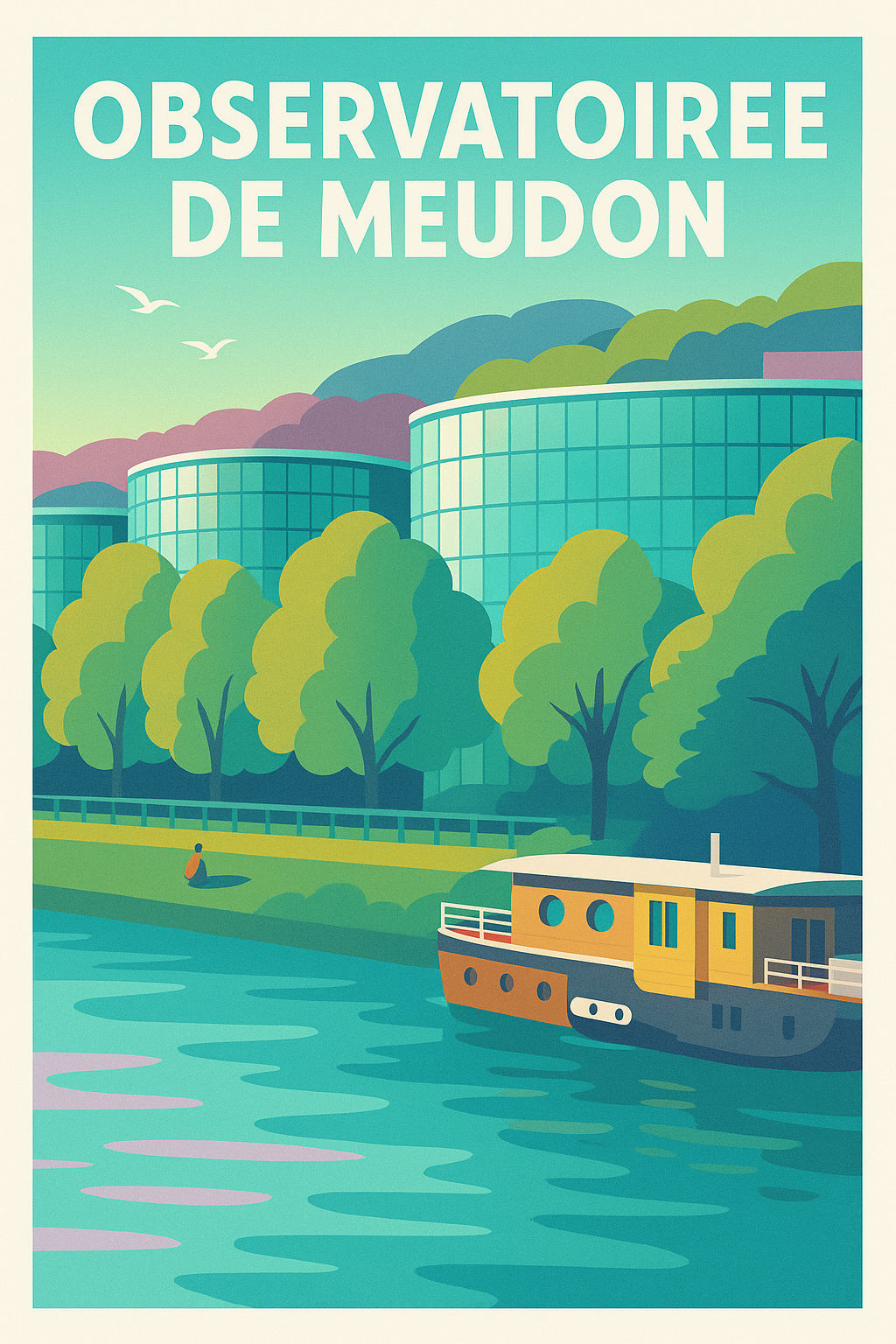 Affiche de Observatoire de Meudon - Prenez de la hauteur sur les bords de Seine