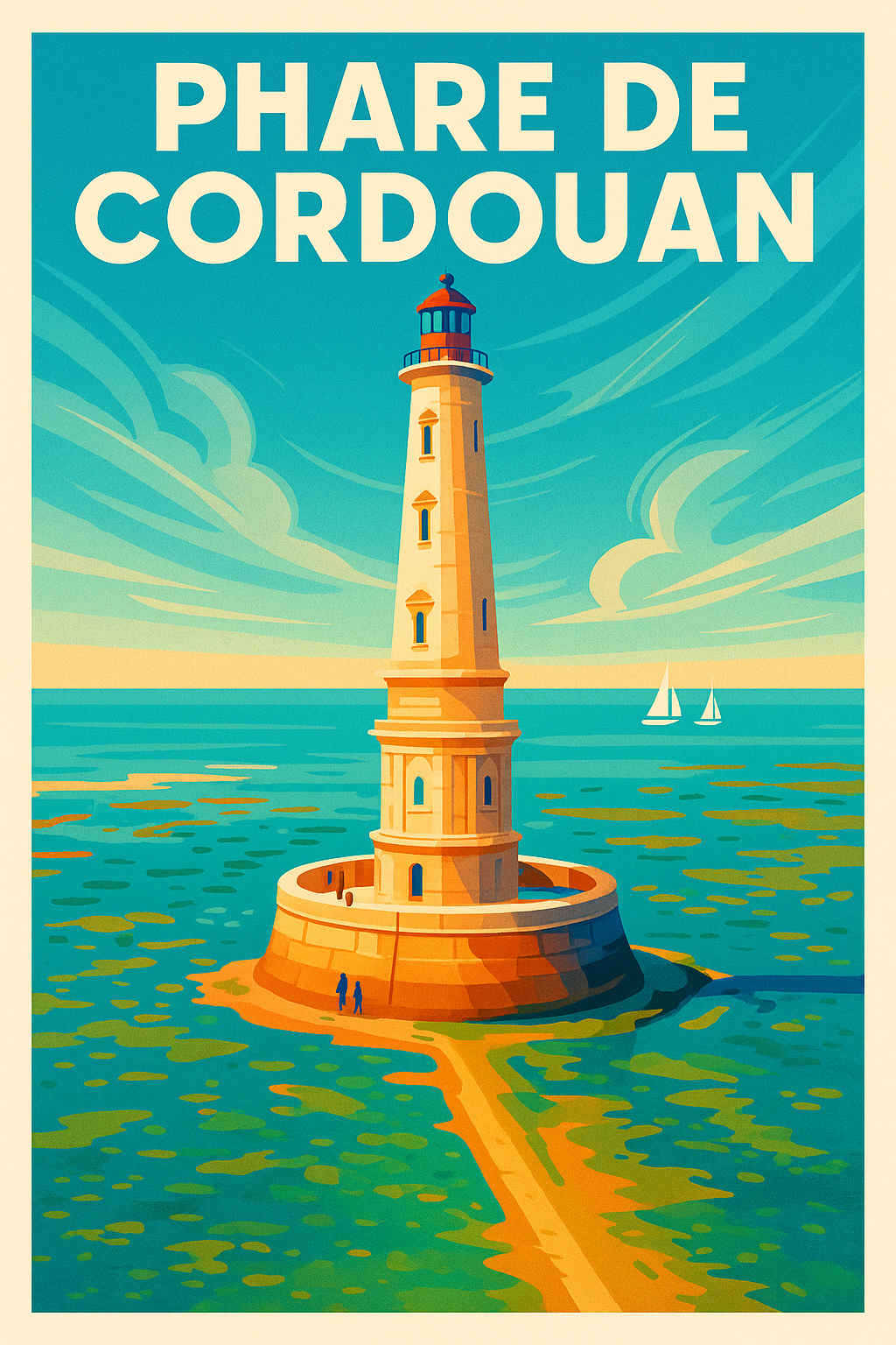 Affiche de Phare de Cordouan - Le Roi des Phares dans votre salon