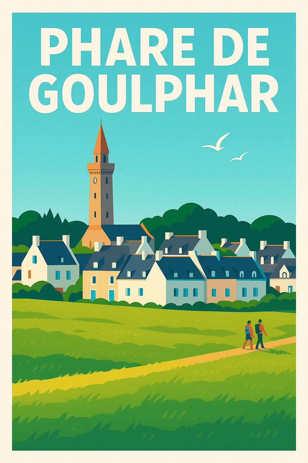 Affiche de Phare de Goulphar - L'éclat majestueux de Belle-Île-en-Mer