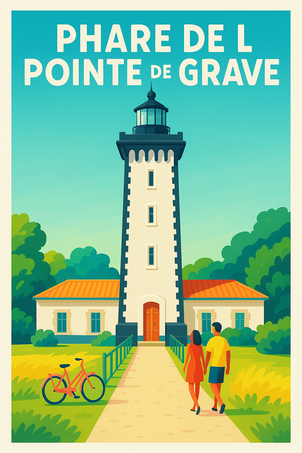 Affiche de Phare de la Pointe de Grave - L'éclat majestueux de l'estuaire