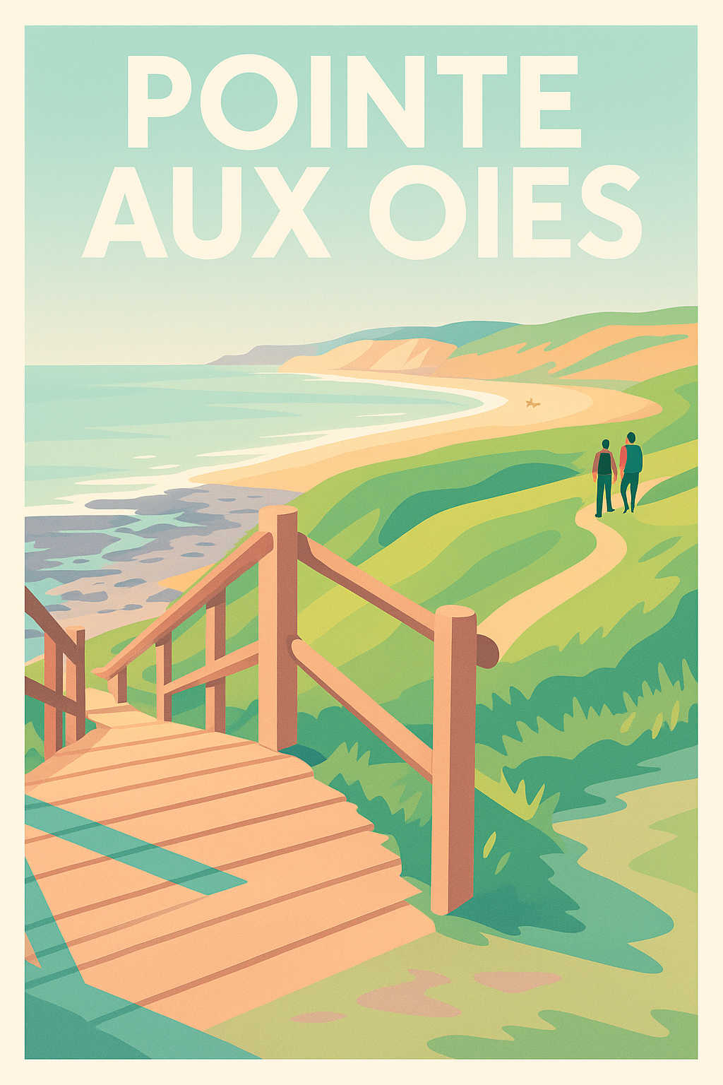Affiche de Pointe aux Oies - L'éclat sauvage de la Côte d'Opale