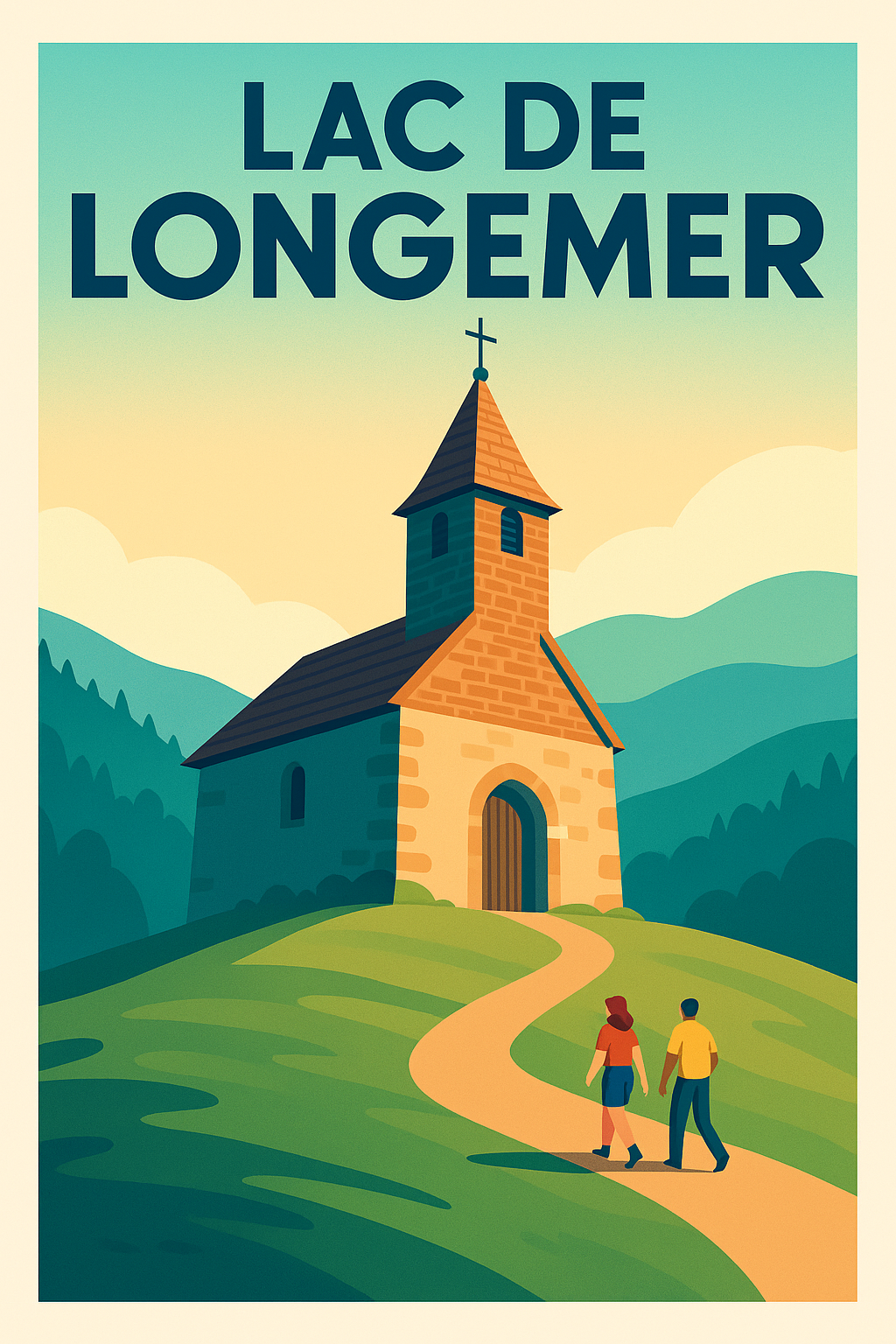 Affiche de Lac de Longemer - Évadez-vous au cœur des Vosges