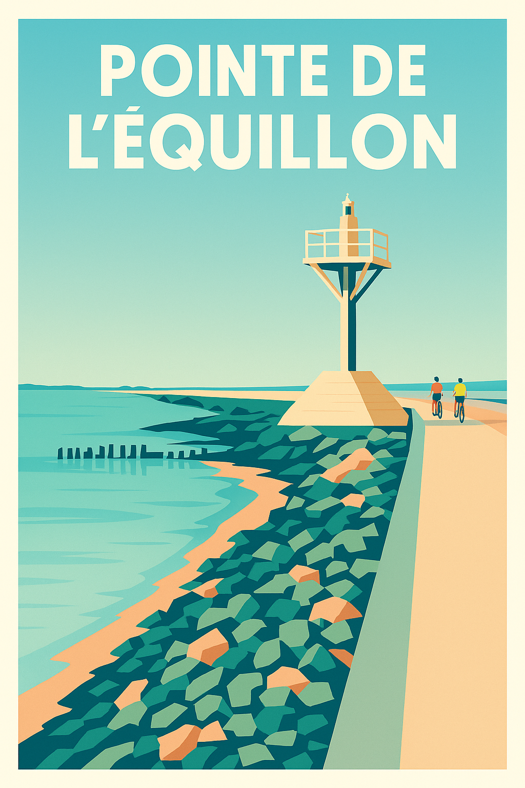 Affiche de Pointe de l'Équillon - Une escapade maritime entre terre et mer