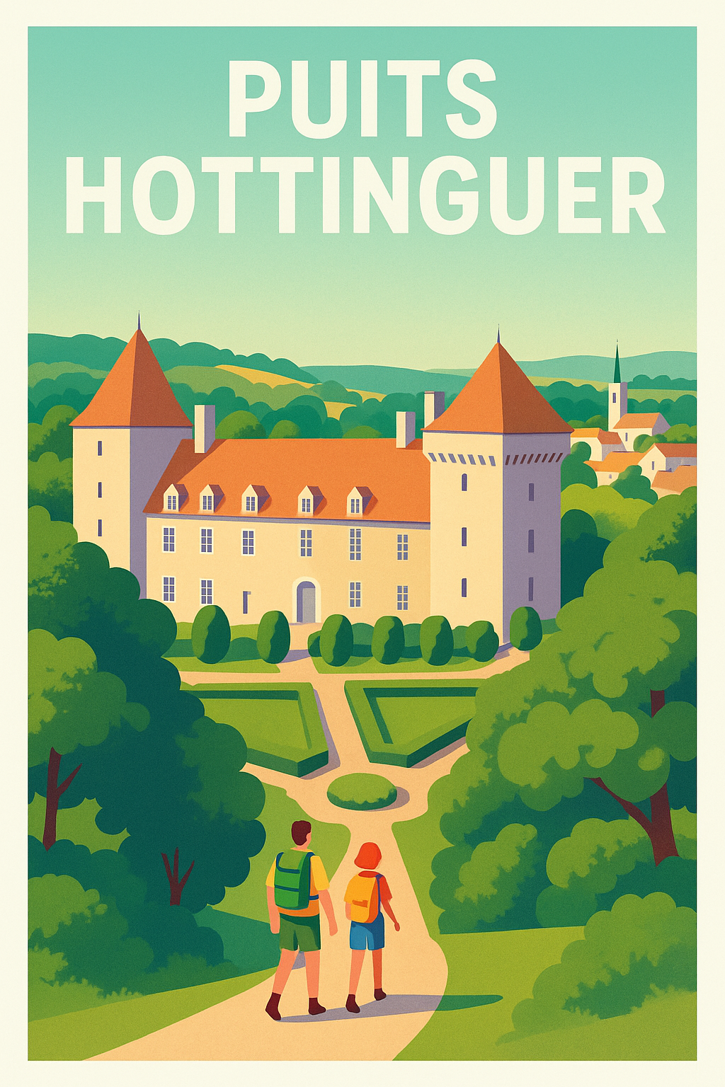 Affiche de Puits Hottinguer - Évasion bucolique au cœur du patrimoine