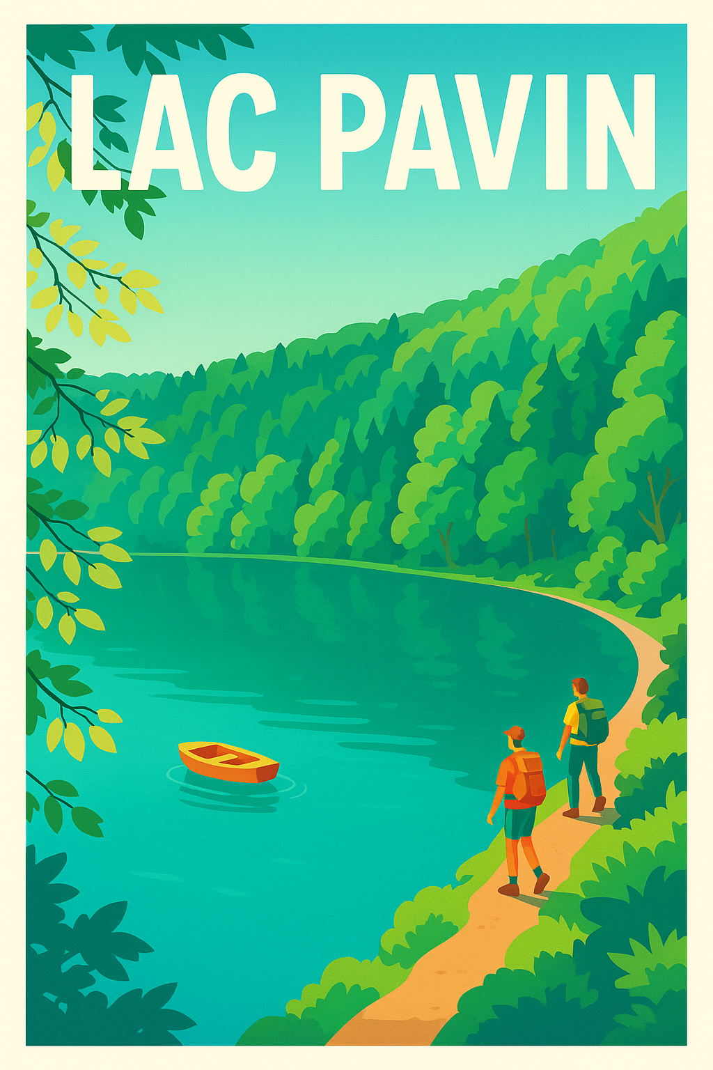 Affiche de Lac Pavin - L'éclat mystérieux des volcans d'Auvergne