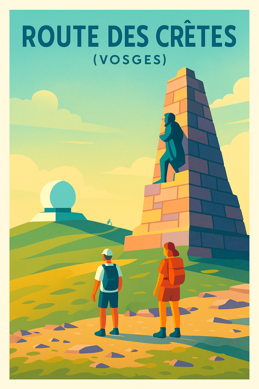 Affiche de Route des Crêtes - L'évasion panoramique au sommet des Vosges