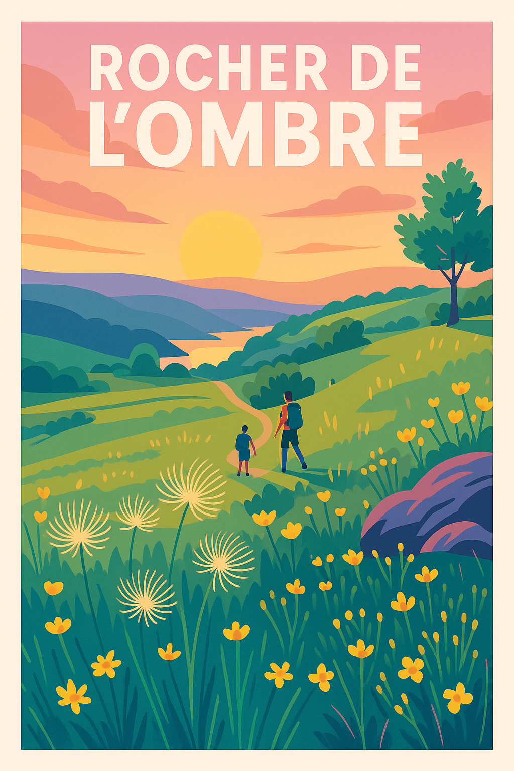 Affiche de Rocher de l'Ombre - L'évasion sauvage au cœur de la nature