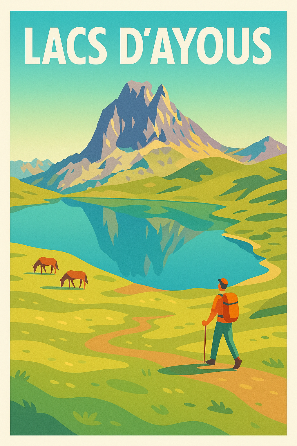 Affiche de Lacs d'Ayous - L’évasion sauvage au cœur des Pyrénées