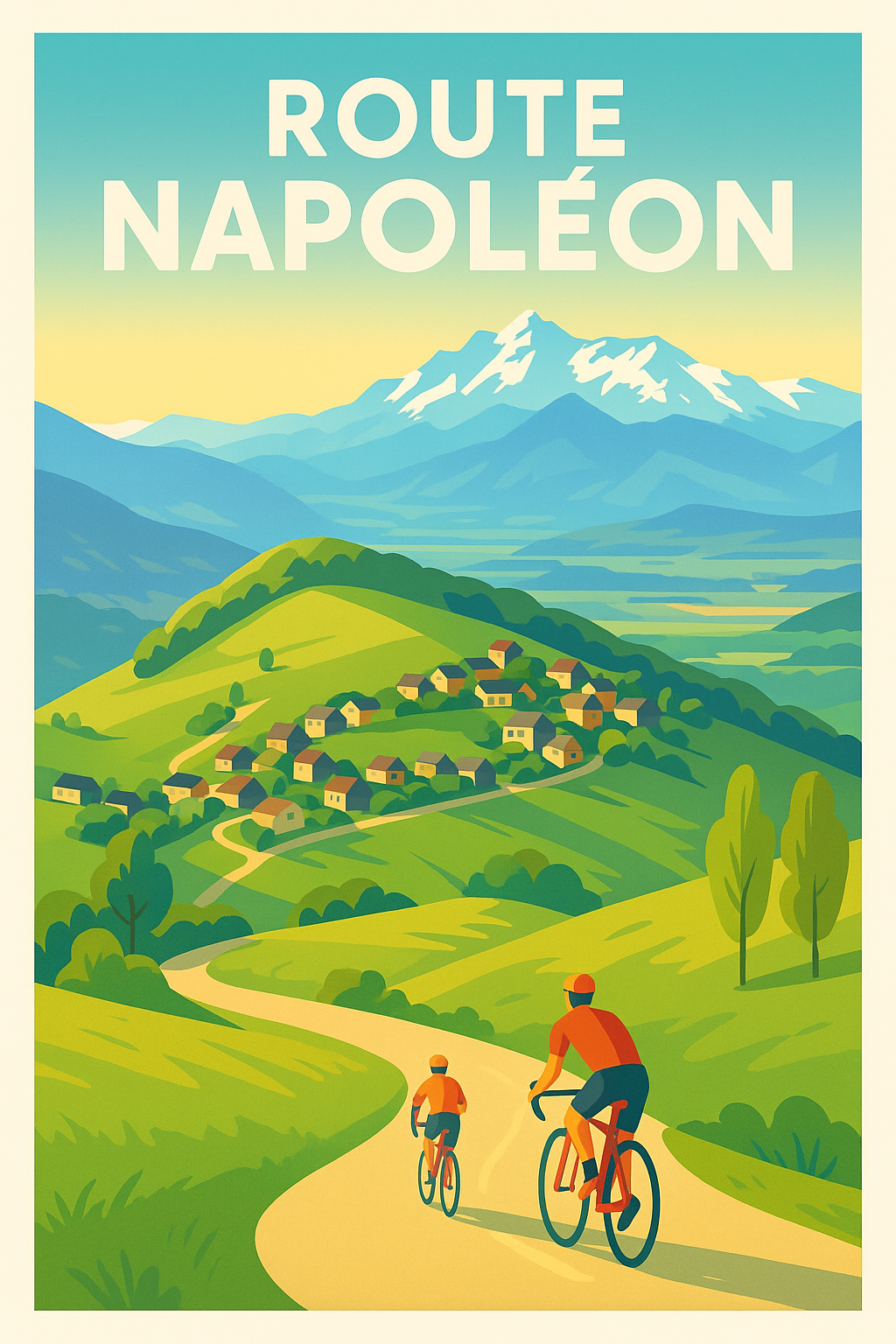 Affiche de Route Napoléon - L'épopée mythique entre Alpes et Provence