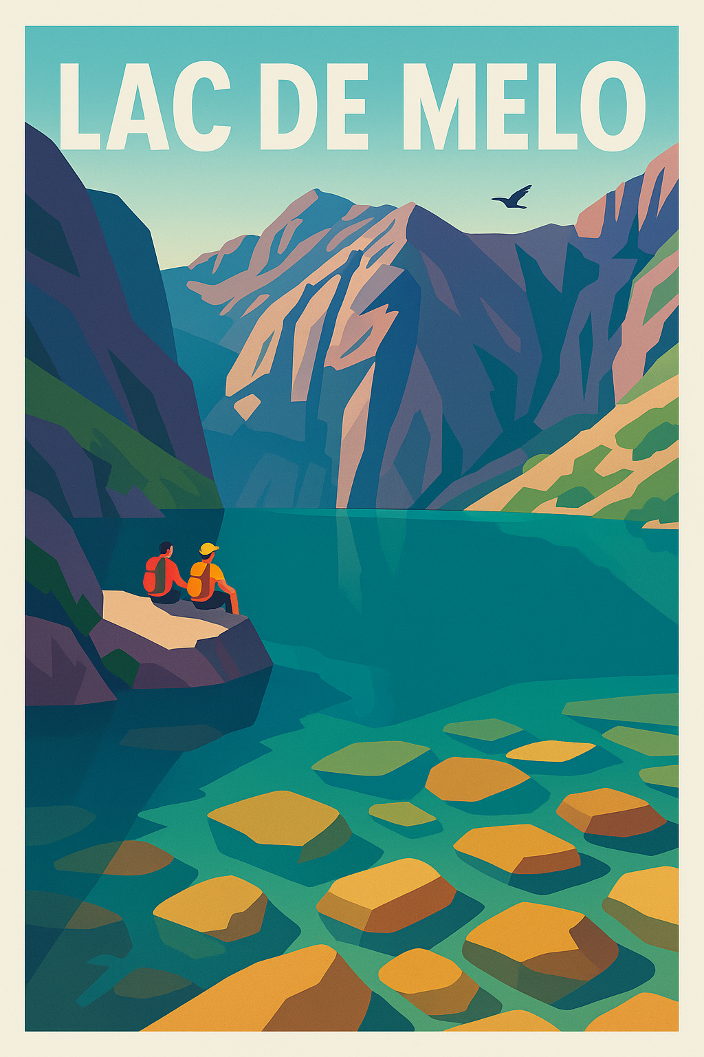 Affiche de Lac de Melo - L'émeraude sauvage de la Corse
