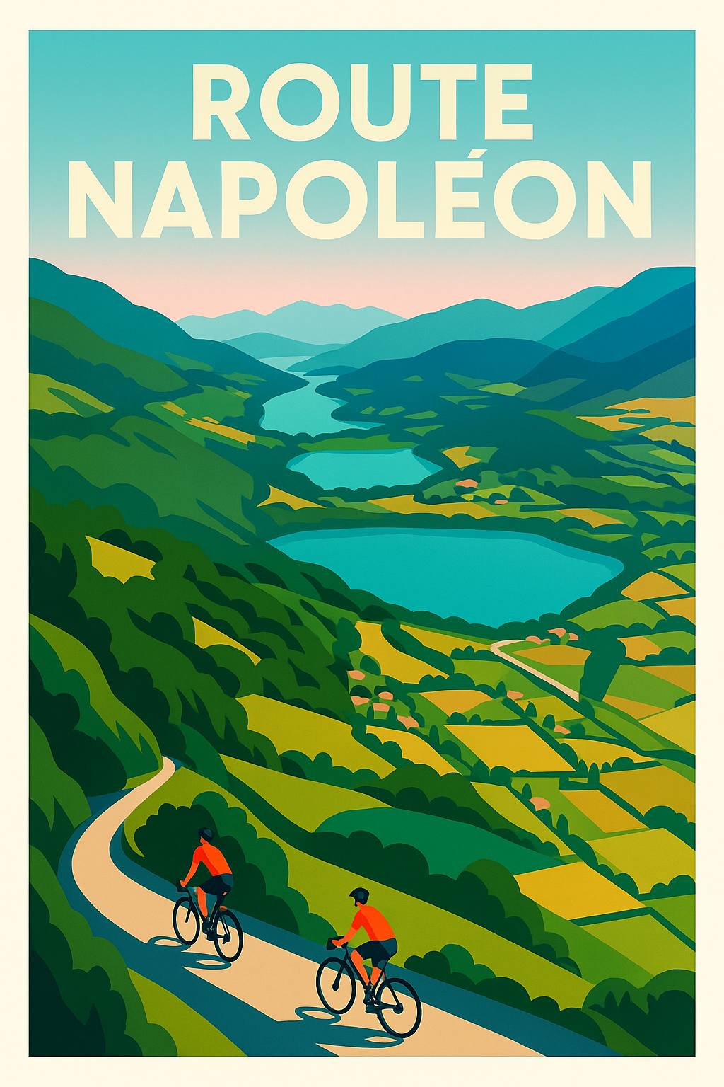 Affiche de Route Napoléon - L'épopée sauvage entre lacs et montagnes