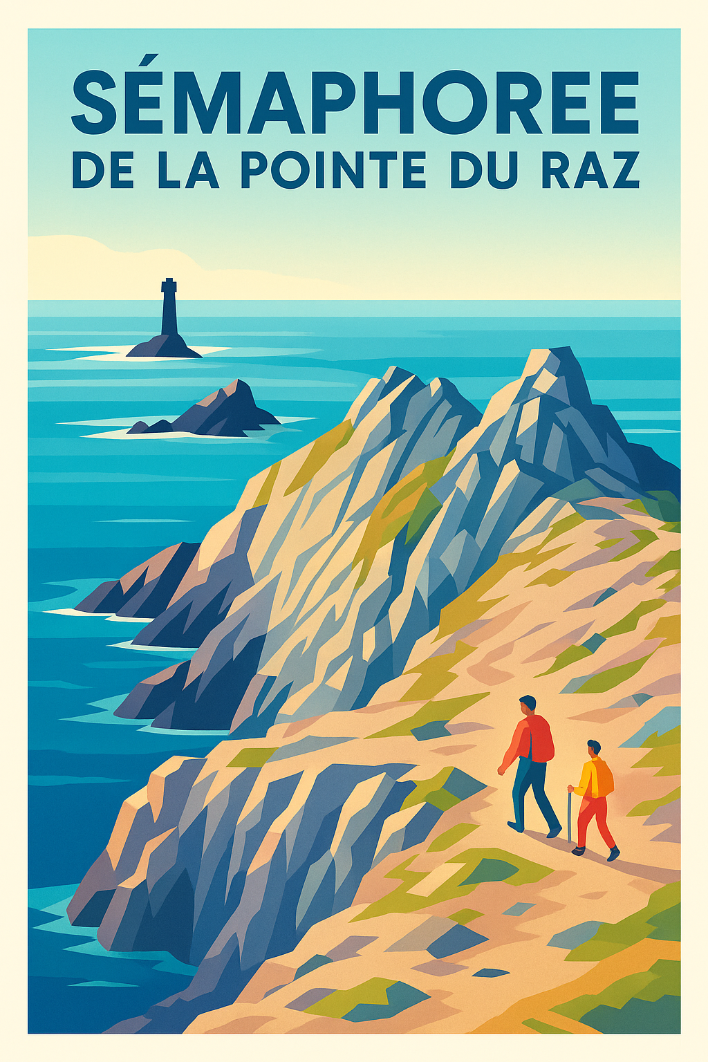 Affiche de Pointe du Raz - L'éclat sauvage du Finistère