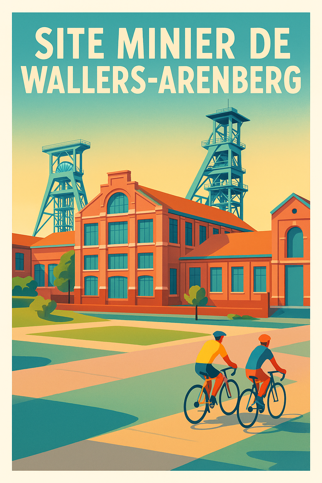 Affiche de Wallers-Arenberg - L'éclat du patrimoine industriel