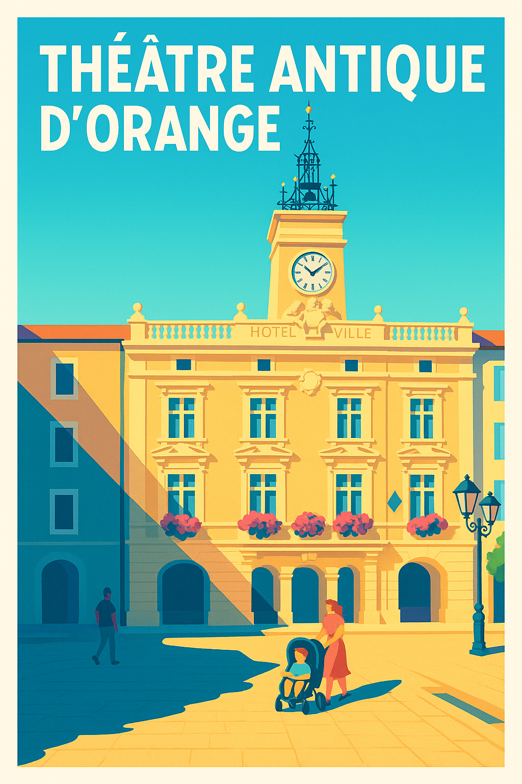 Affiche de Orange - L'élégance provençale de l'Hôtel de Ville