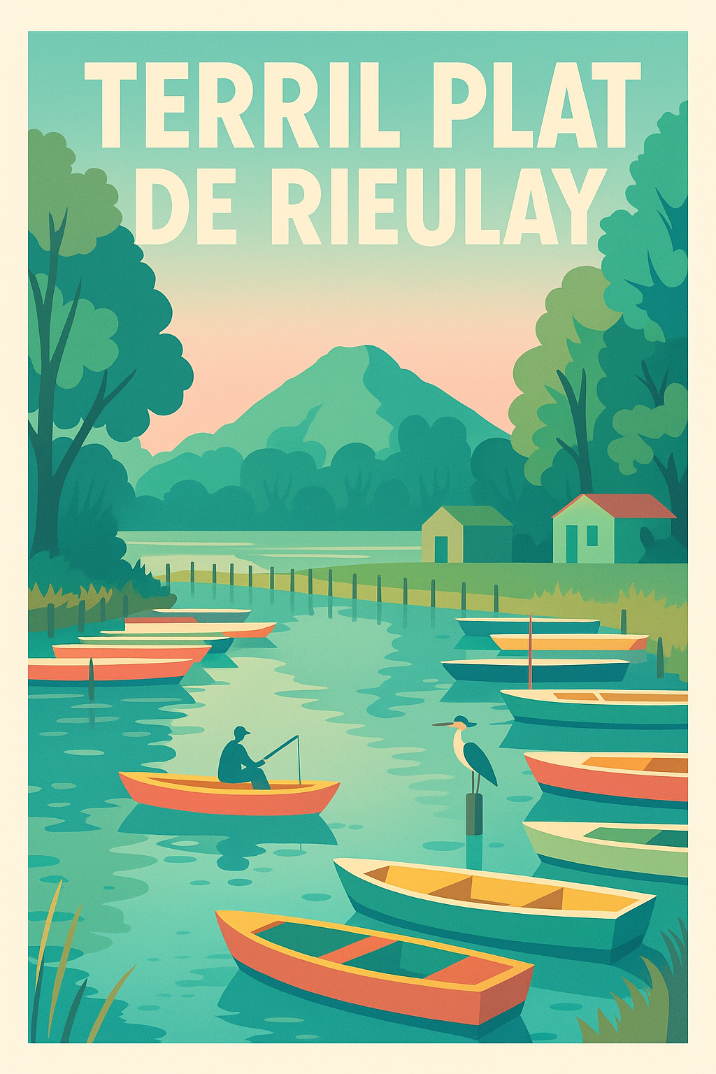 Affiche de Terril plat de Rieulay - Une parenthèse de nature au cœur du Nord