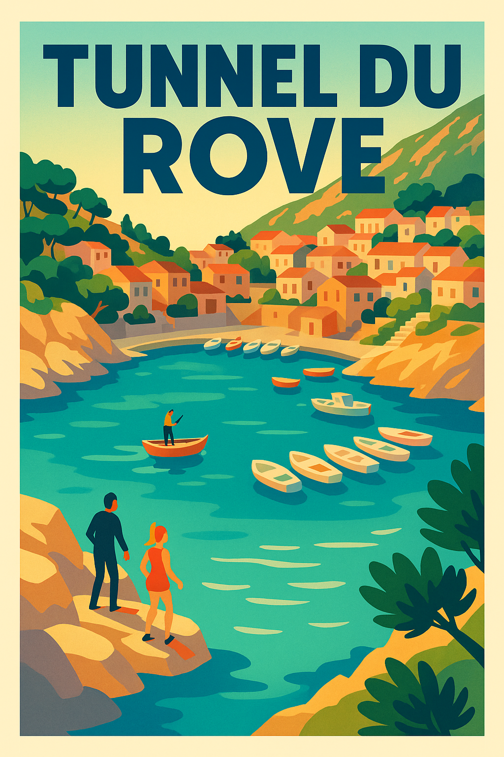Affiche de Tunnel du Rove - L'éclat de la Côte Bleue chez vous