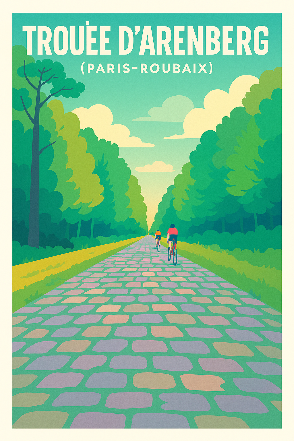 Affiche de Trouée d'Arenberg - Au cœur de la légende de l'Enfer du Nord