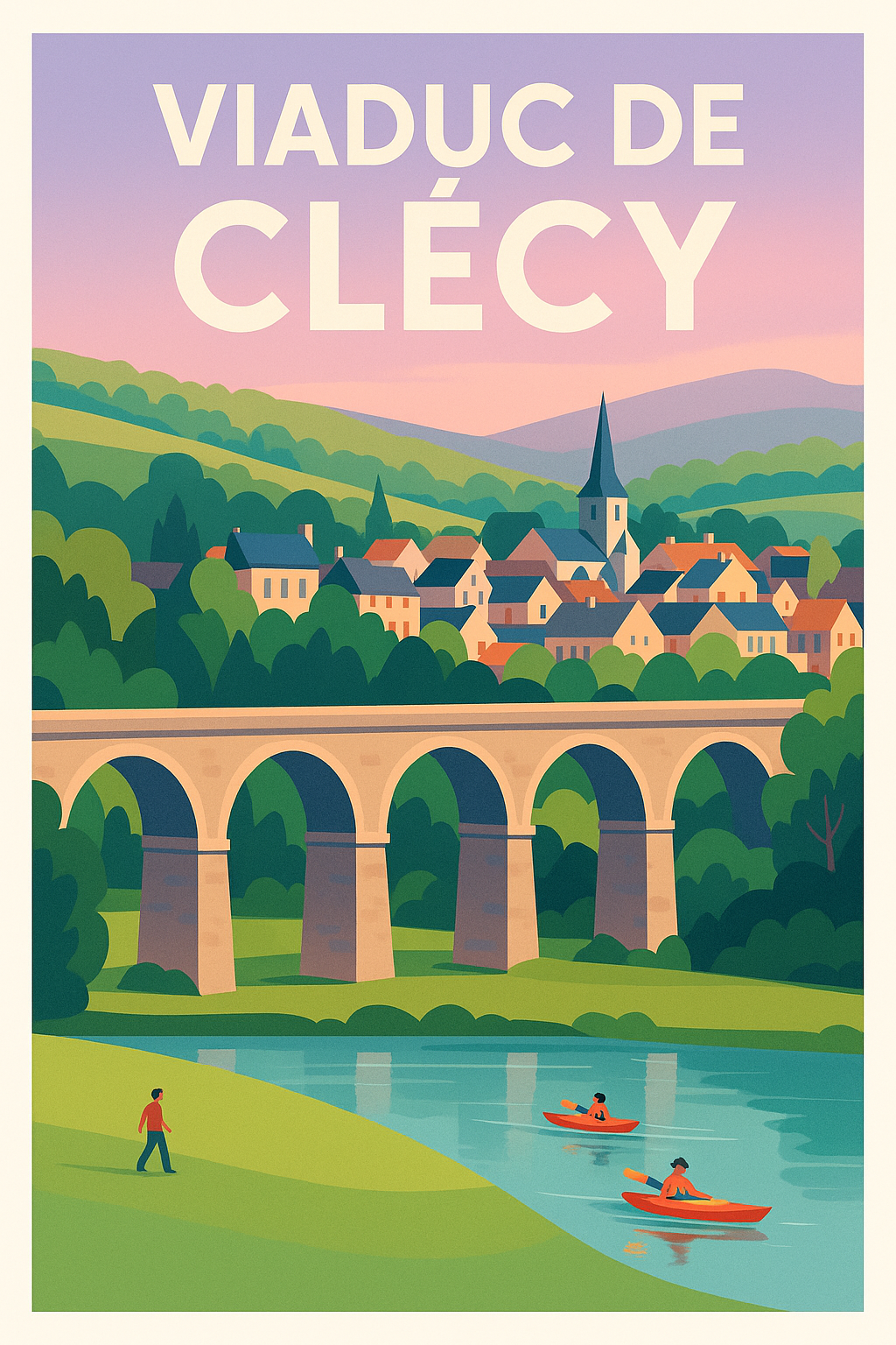 Affiche de Viaduc de Clécy - Évadez-vous au cœur de la Suisse Normande