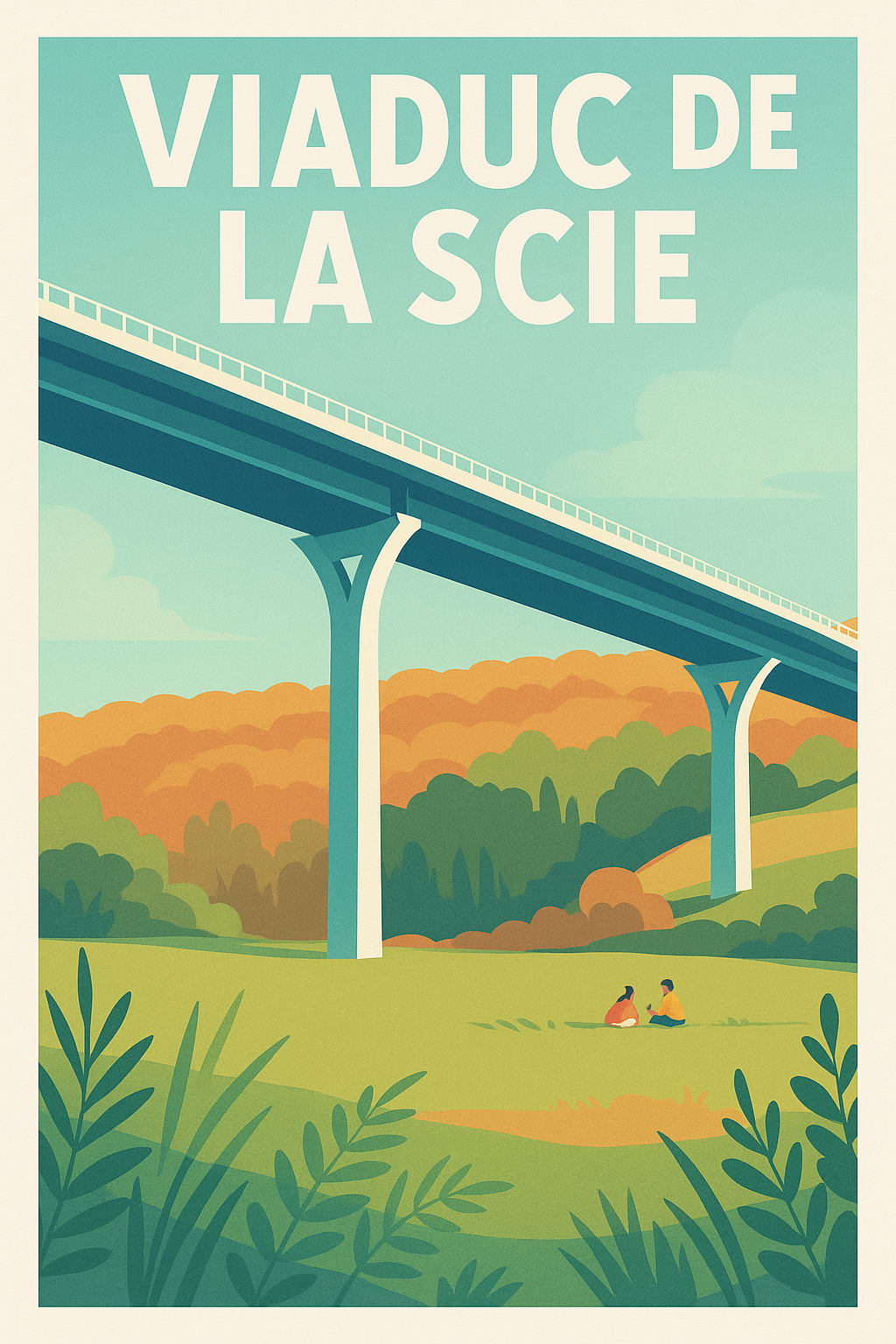 Affiche de Viaduc de la Scie - Entre Architecture et Nature