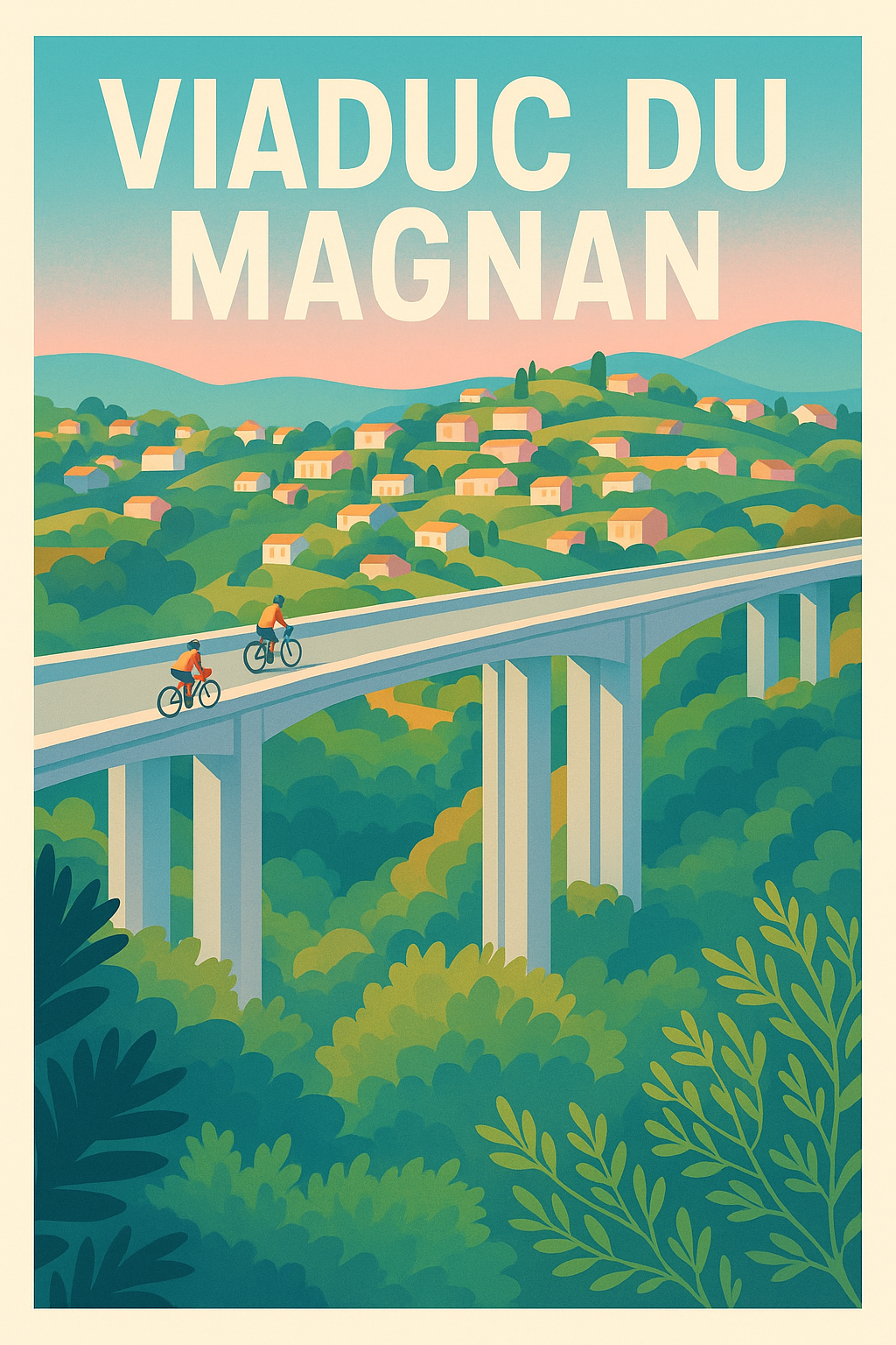 Affiche de Viaduc du Magnan - Une échappée solaire au cœur de la Riviera