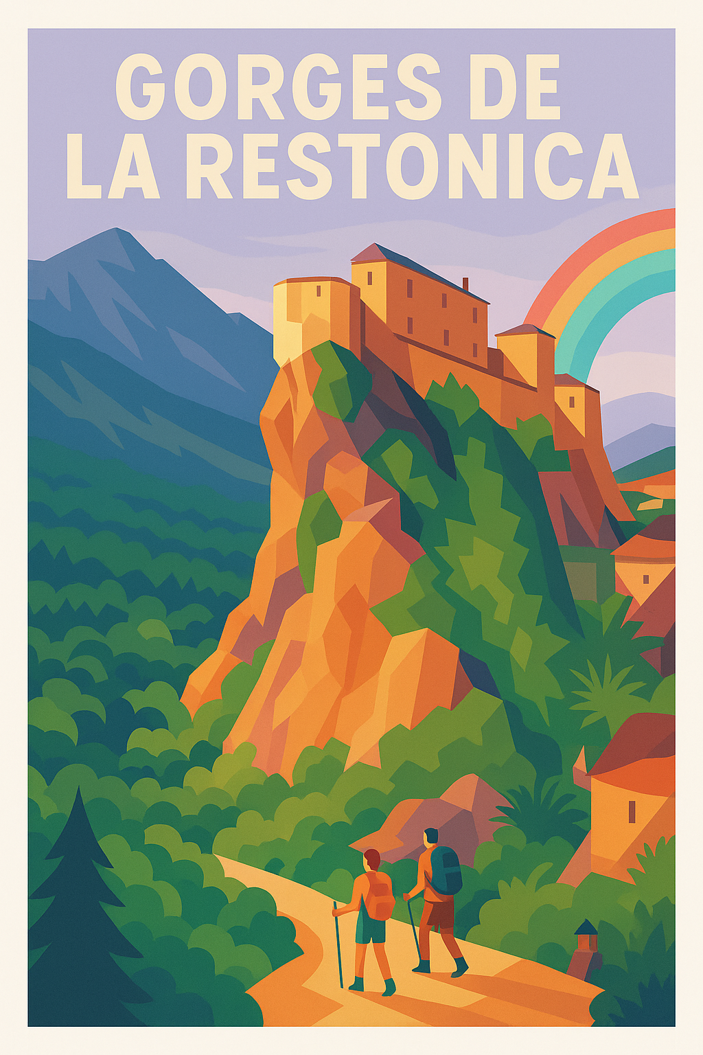 Affiche de Gorges de la Restonica - L'évasion sauvage au cœur de la Corse