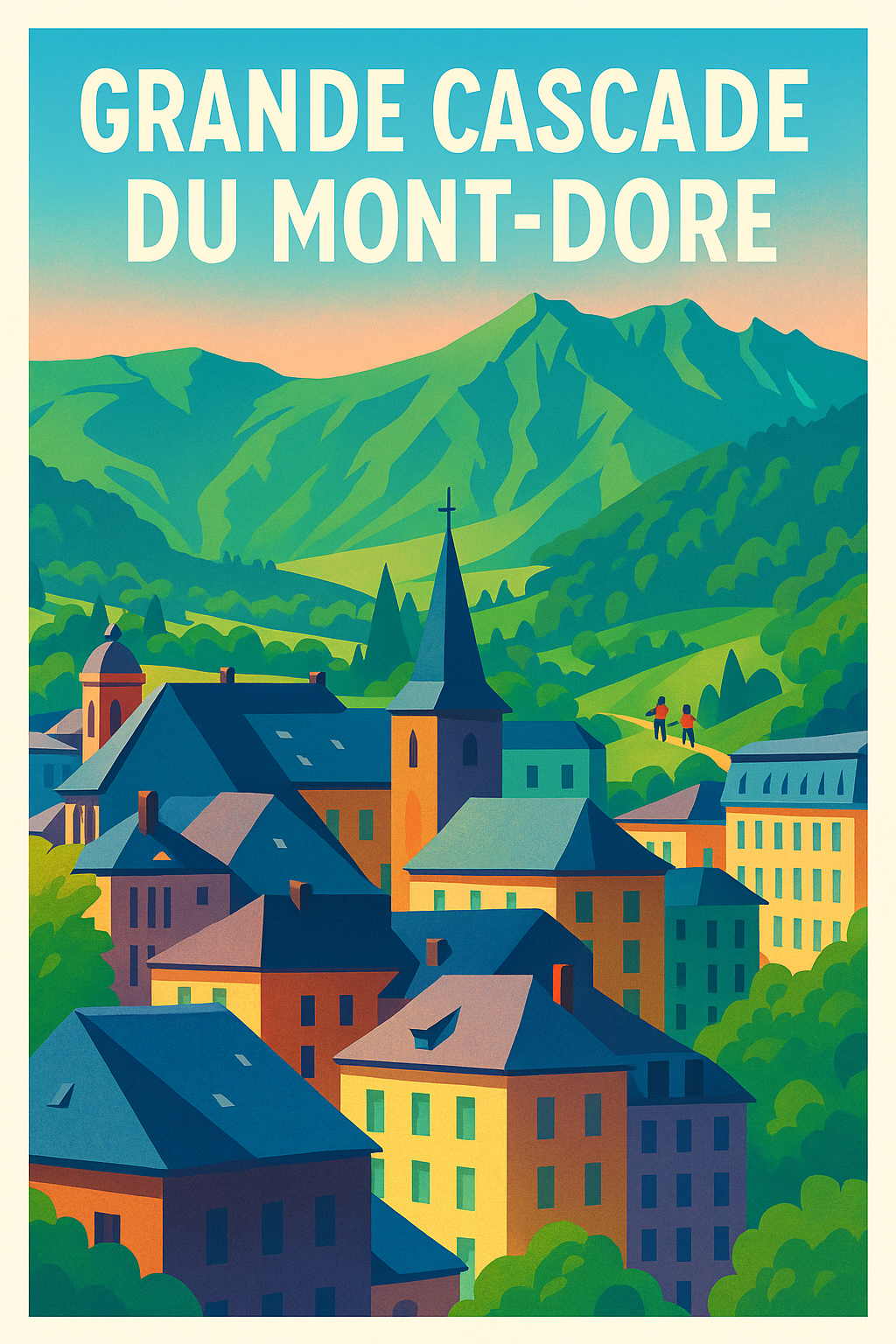 Affiche de Le Mont-Dore - Évasion au cœur des volcans d'Auvergne
