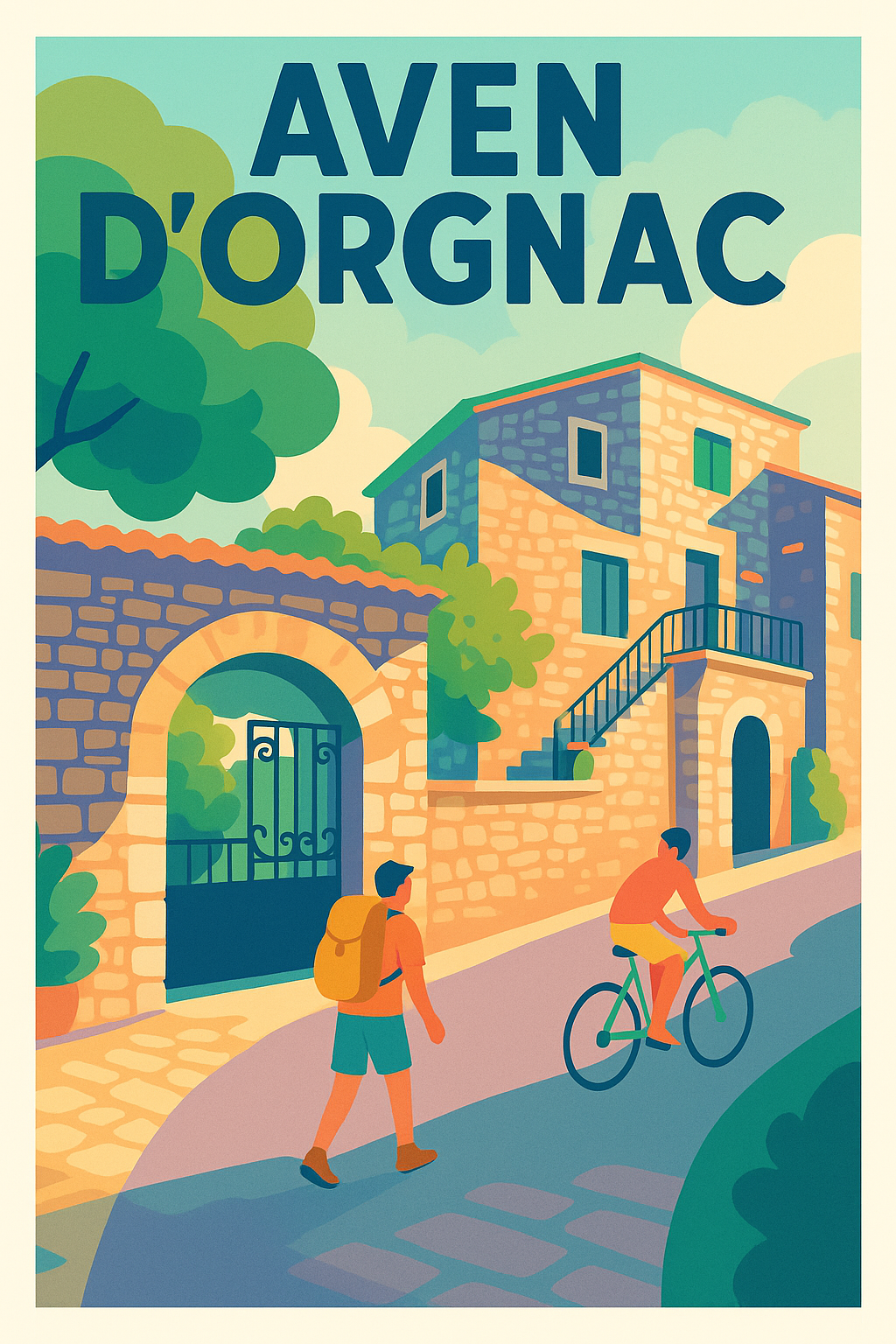 Affiche de Aven d'Orgnac - L'éclat de l'Ardèche en couleurs
