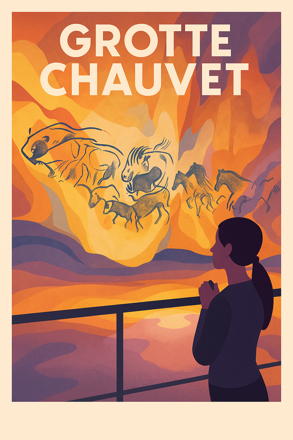 Affiche de Grotte Chauvet - Voyage aux origines de l'Art