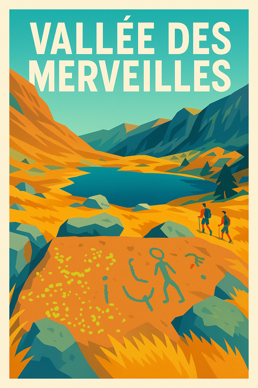 Affiche de Vallée des Merveilles - L'éclat sauvage des Alpes et de la Préhistoire