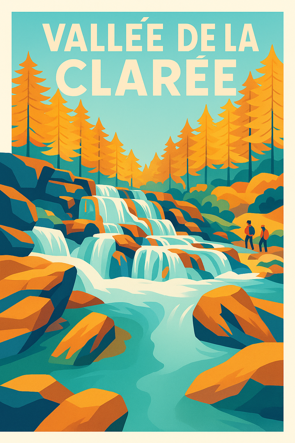 Affiche de Vallée de la Clarée - La pureté sauvage des Alpes
