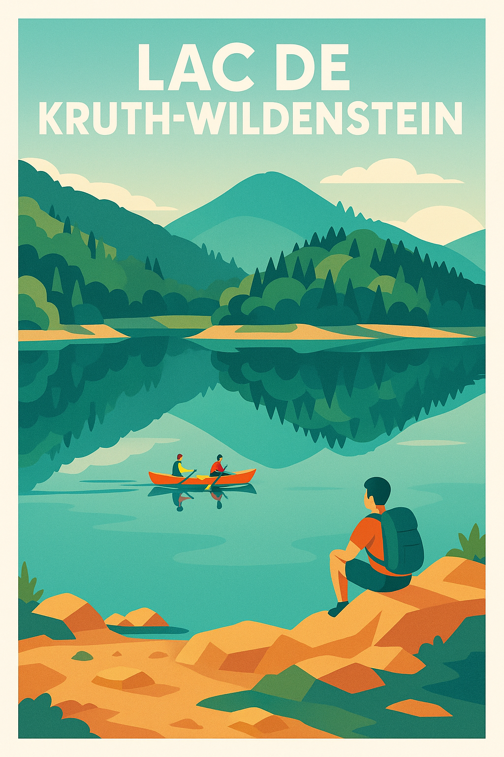 Affiche de Lac de Kruth-Wildenstein - Une évasion nature au cœur des Vosges