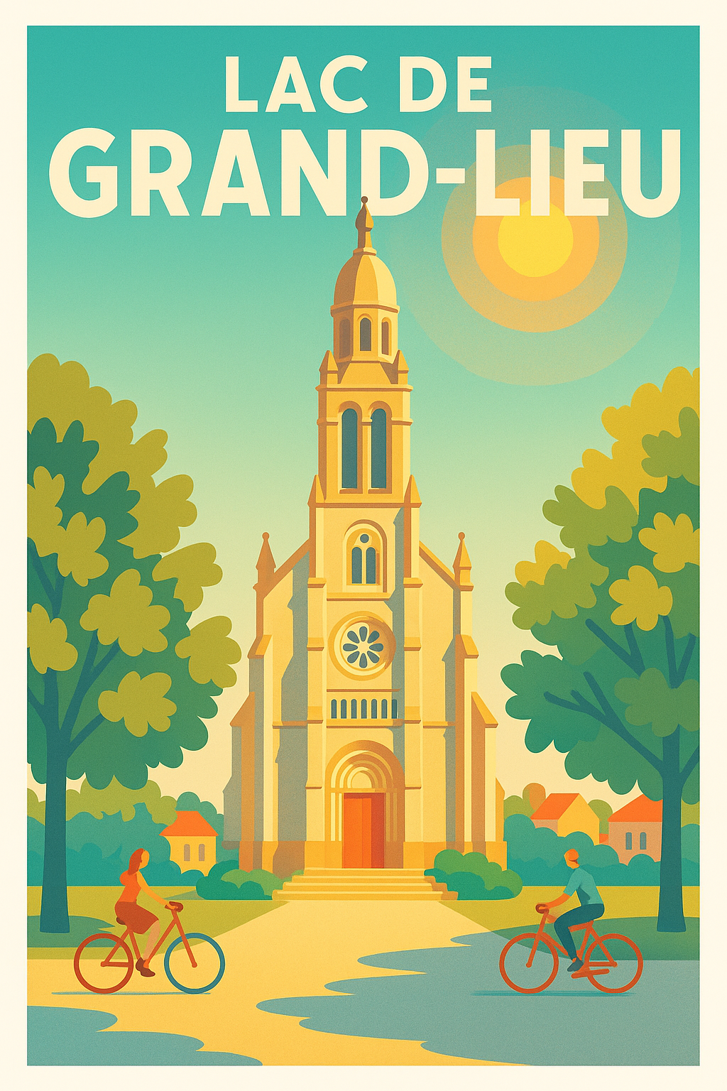 Affiche de Lac de Grand-Lieu - Échappée bucolique en Loire-Atlantique