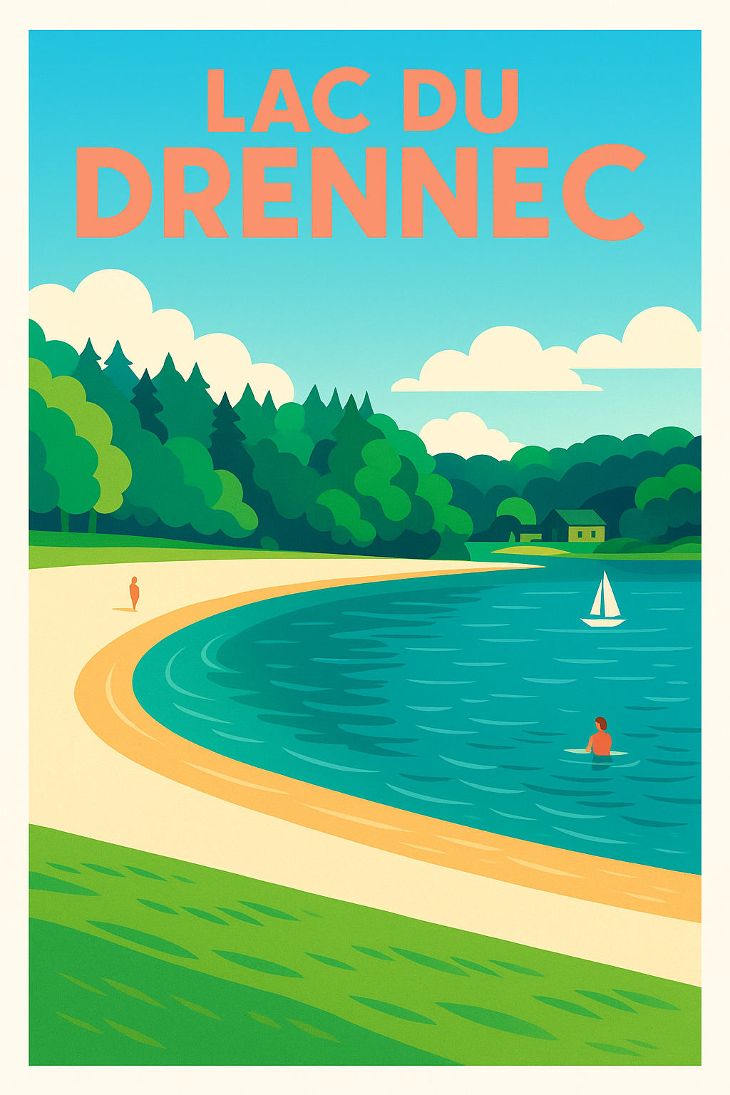 Affiche de Lac du Drennec - Évasion printanière au cœur des Monts d'Arrée