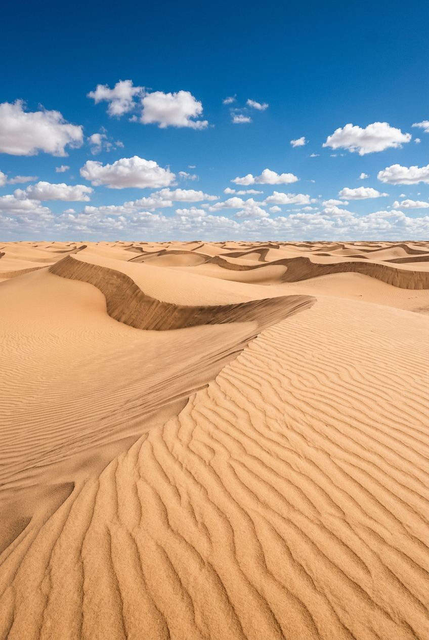 Affiche du Désert, poster dunes de sable
