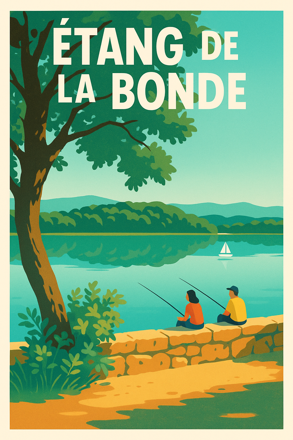 Affiche de Étang de la Bonde - La quiétude du Luberon au bord de l'eau