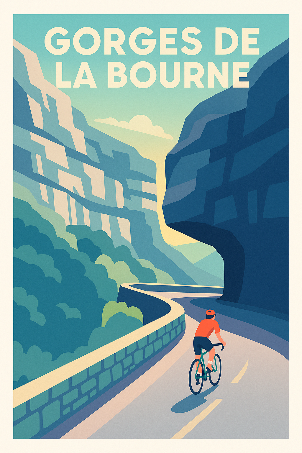 Affiche de Gorges de la Bourne - L'échappée spectaculaire au cœur du Vercors