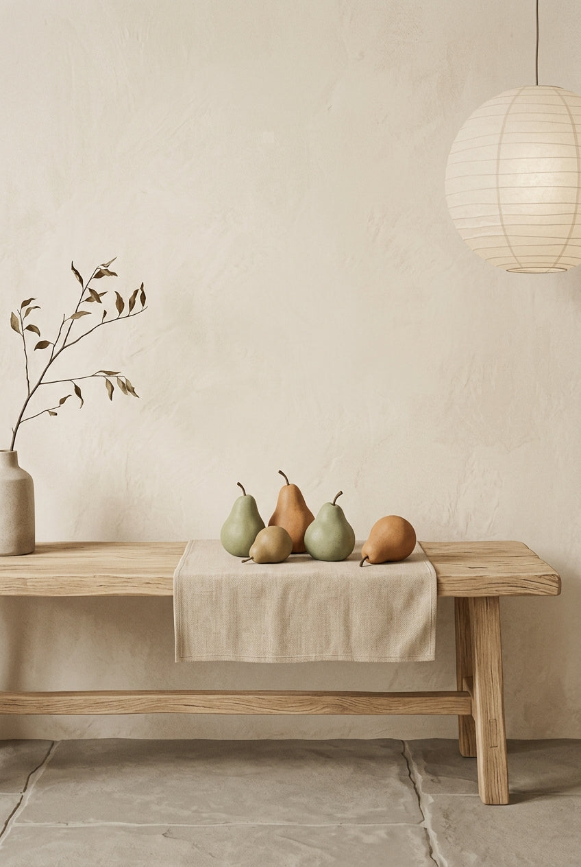 Affiche de poires, poster de cuisine minimaliste