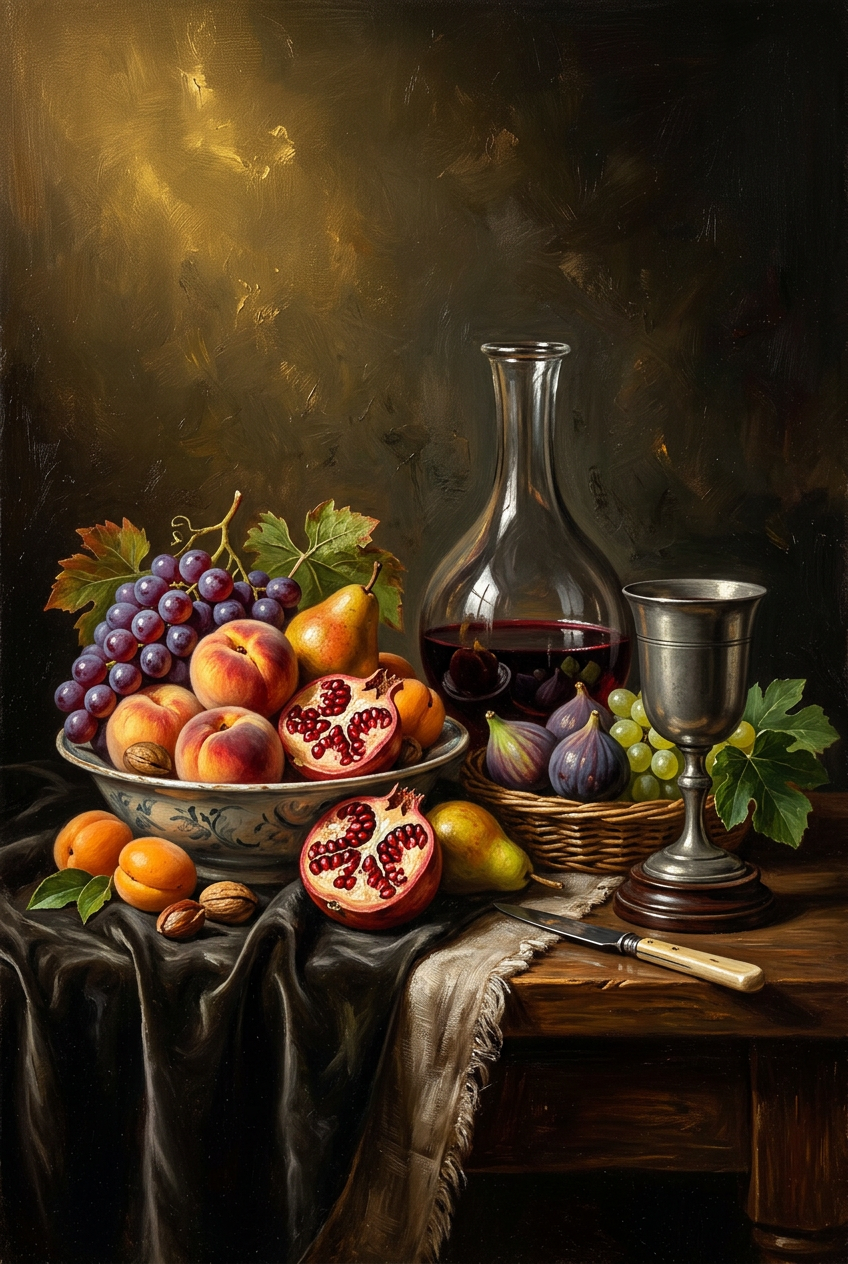 Affiche Nature Morte Cuisine, poster fruits