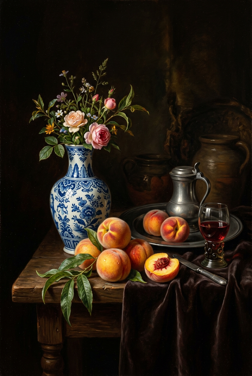 Affiche de Nature Morte, poster de Cuisine vintage