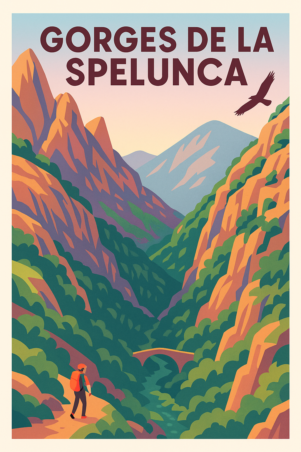 Affiche de Gorges de la Spelunca - L'âme sauvage de la Corse en poster
