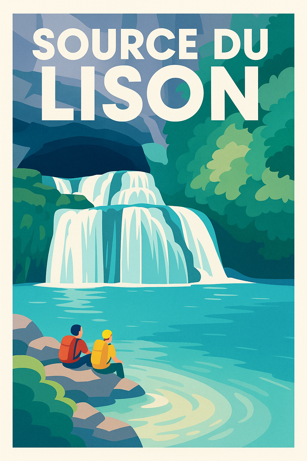 Affiche de Source du Lison - L'écrin sauvage du Jura